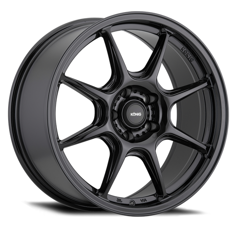 Konig Lockout 18x8.5 5x112 ET43 Gloss Black