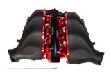 AMS Performance Nissan GT-R Alpha Carbon Fiber/Billet Intake Manifold w/Secondary Fuel Rail - Red