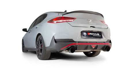 Remus 2018 Hyundai I30 Fastback N Performance 2.0T (G4KH-6LH w/GPF) GPF-Back Exhaust (Tail Pipe Req)