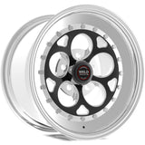 Weld Magnum III 15x6 / 5x4.5 BP / 3.5in. BS Black Wheel - Non-Beadlock