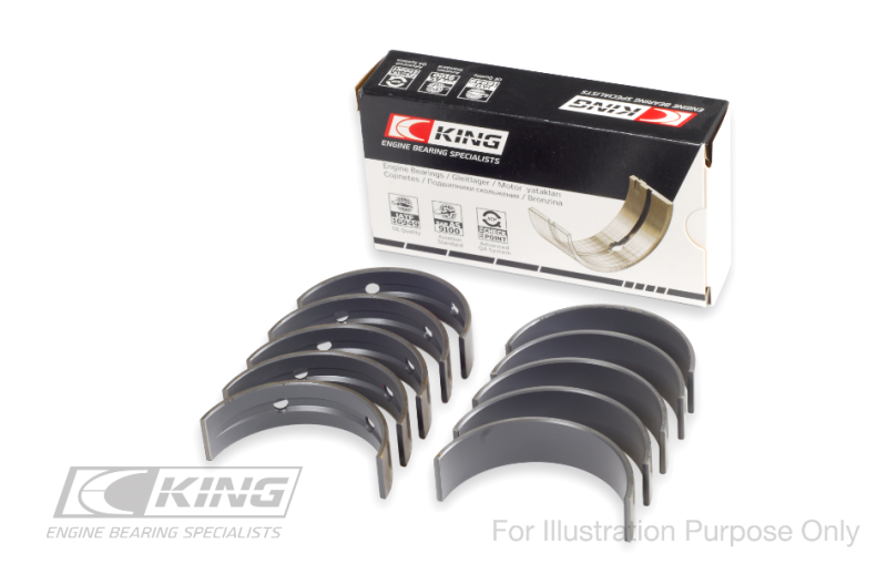 King Engine Bearings Toyota 3UR-FE (Size 0.25) Main Bearing Set