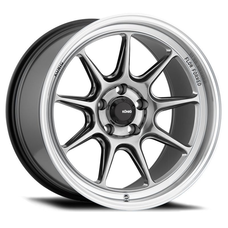 Konig Countergram 19x9.5A 5x114.3 ET35 Hyper Chrome / Machined Lip