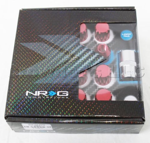 NRG M12 x 1.25mm Lug Nuts (12pt Lock) - 500 Series - 21 Piece Kit (20 Lug Nuts)