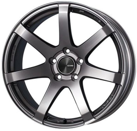 Enkei PF07 18x8 5x100 45mm Offset 75mm Bore Dark Silver Wheel