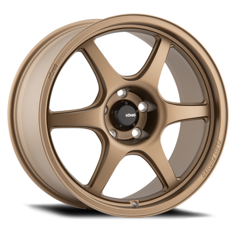 Konig Hexaform 18x8.5 5x100 ET40 Matte Bronze