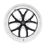 Weld S76 17x10.5 / 5x4.5 BP / 7.9in. BS Black Wheel (Low Pad) - Non-Beadlock