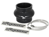 aFe Magnum FORCE CAI Univ. Silicone Coupling Kit (2.75in. ID / 3in. L) Straight Coupler w/Hump - Blk