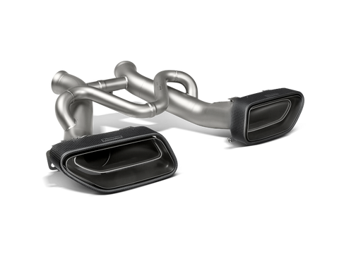 Akrapovic 14-17 McLaren 650S/650S Spyder Slip-On Line (Titanium) w/ Carbon Tips