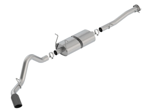 Borla 15-19 Chevy Silverado 2500 6.0L CC/STD Bed/153.7in WB S-Type Catback Exhaust Black Chrome Tip