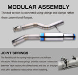 TOMEI FULL TITANIUM UNIVERSAL ADAPTER EXPREME Ti 89.1-102.0 L200