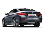 Akrapovic 12-15 BMW 335i (F30 F31) Evolution Line Cat Back (SS) w/ Carbon Tips (Req. Link Pipe)