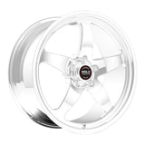 Weld S71 15x5.33 / 5x4.75 BP / 2.5in. BS Polished Wheel (Low Pad) - Non-Beadlock