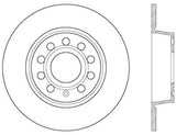 StopTech 06-10 Audi A3/08-10 TT / 06-09 VW GTI Mk V Cryo-Stop Right Rear Slotted Rotor