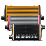 Mishimoto Universal Carbon Fiber Intercooler - Matte Tanks - 525mm Silver Core - S-Flow - BL V-Band