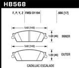 Hawk Performance Ceramic Street Brake Pads