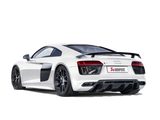 Akrapovic 16-17 Audi R8 5.2 FSI Coupe/Spyder Slip-On Line (Titanium) w/ Carbon Titanium Tips