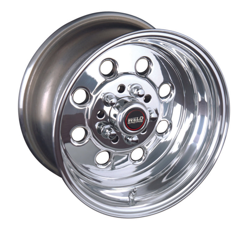 Weld Draglite 15x12 / 5x4.5 & 5x4.75 BP / 4.5in. BS Polished Wheel - Non-Beadlock