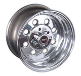 Weld Draglite 15x10 / 5x4.5 & 5x4.75 BP / 3.5in. BS Polished Wheel - Non-Beadlock