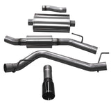 Corsa 2020-2025 Jeep Gladiator JT 3.0in Cat-Back Single Touring Side Exit w/ 4.0in Black Tip