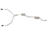 aFe MACH Force-Xp 13-16 Audi Allroad L4 SS Cat-Back Exhaust w/Black Tips