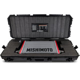 Mishimoto Universal Carbon Fiber Intercooler - Matte Tanks - 600mm Black Core - C-Flow - BK V-Band