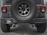 aFe Rebel Series 2.5in 304 SS Cat-Back Exhaust w/ Polished Tips 2018+ Jeep Wrangler (JL) V6 3.6L