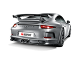 Akrapovic 14-17 Porsche 911 GT3 (991) Rear Carbon Fiber Diffuser - Matte