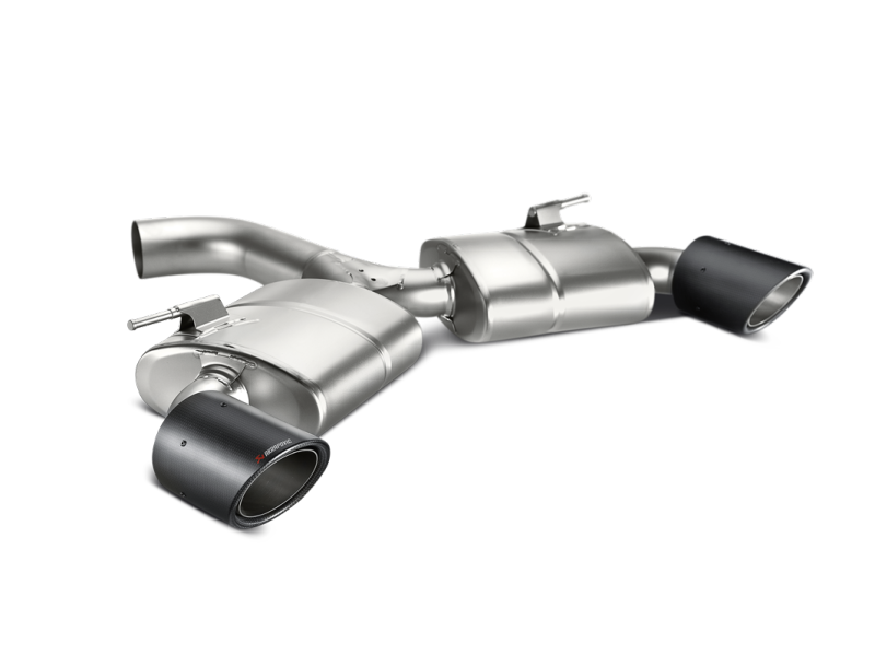 Akrapovic 13-17 Volkswagen Golf GTI (VII) Slip-On Race Line (Titanium) w/ Carbon Tips