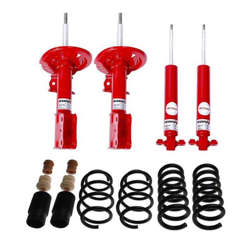 Koni Special Active Shock Kit 02-08 Audi A4 Quattro 4cyl. Sedan