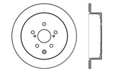 StopTech 14-16 Toyota Highlander Sport Drilled Rear Passenger Side Brake Rotor