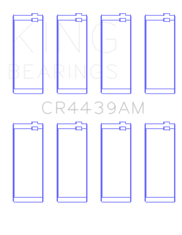 King BMW M10 (Size STD) Rod Bearing Set