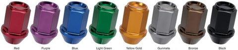 Project Kics 12x1.25 Leggdura Racing Lug Nuts - Yellow Gold w/Laser Logo (20 Pcs)