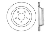 StopTech Slotted & Drilled Sport Brake Rotor