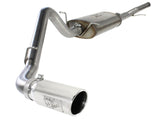 aFe MACHForce XP Exh CB, Stainless steel GM Silverado/Sierra 1500 2014 V*-5.3/6.2L Polished tip