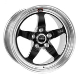 Weld S71 18x10.5 / 5x4.5 BP / 7.7in. BS Black Wheel (Medium Pad) - Non-Beadlock