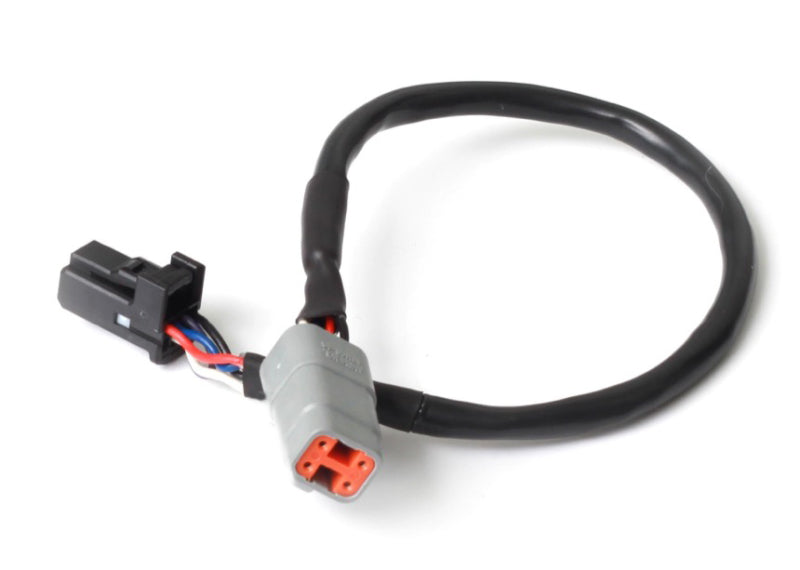 Haltech Elite CAN Cable DTM-4 to 8 Pin Black Tyco 150mm (6in)