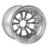 Weld Vitesse 15x10 / 5x4.5 BP / 4.5in. BS Black Wheel - Non-Beadlock