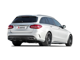 Akrapovic 15-17 AMG C63 Estate Evolution Line Cat Back (Titanium) w/ Carbon Tips (Req. Link Pipe)