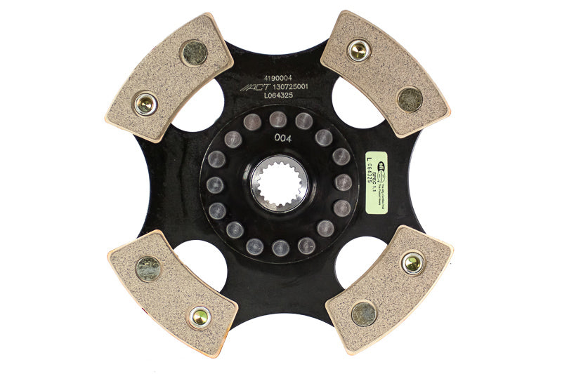 Advanced Clutch 4 Pad Rigid Race Disc Clutch Friction Disc