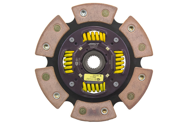 Advanced Clutch 6 Pad Sprung Race Disc Clutch Friction Disc