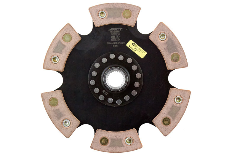 Advanced Clutch 6 Pad Rigid Race Disc Clutch Friction Disc