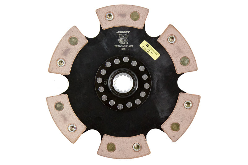 Advanced Clutch 6 Pad Rigid Race Disc Clutch Friction Disc