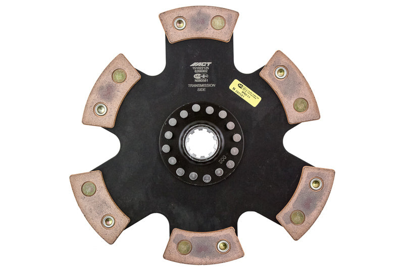 Advanced Clutch 6 Pad Rigid Race Disc Clutch Friction Disc