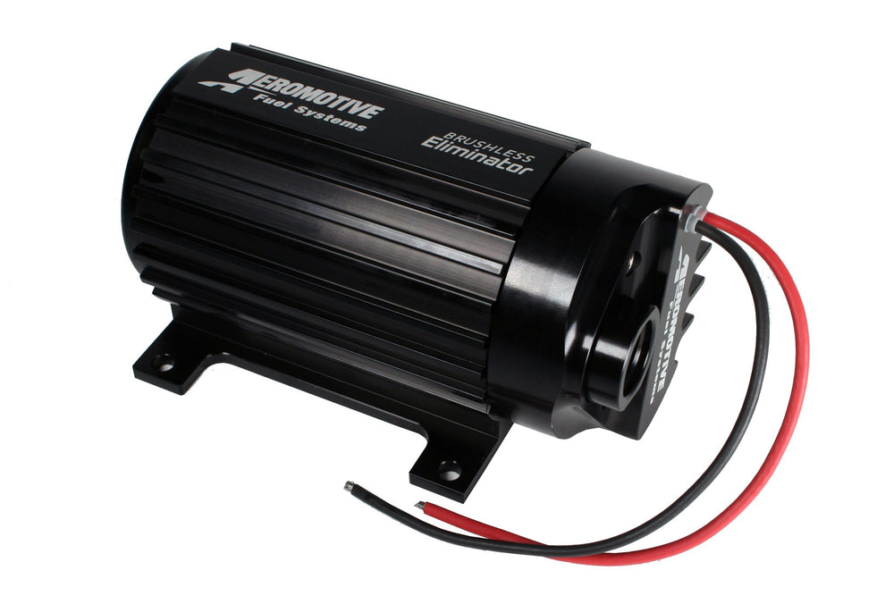 Fuel Pump, In-Line, Signature Brushless Eliminator (Pump Sleeve Includes Mounting Provisions).