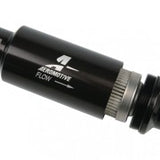 Filter, In-Line, 100-m Stainless Mesh Element, ORB-10 Port, Bright-Dip Black, 2in OD.
