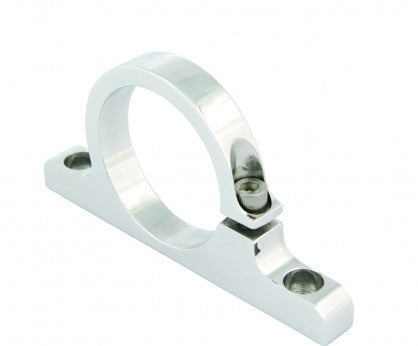 Filter Mounting Bracket, Billet Nickel-Chrome, for 2301/12304, 12321/12324, Fits All 2in OD Filter Ho