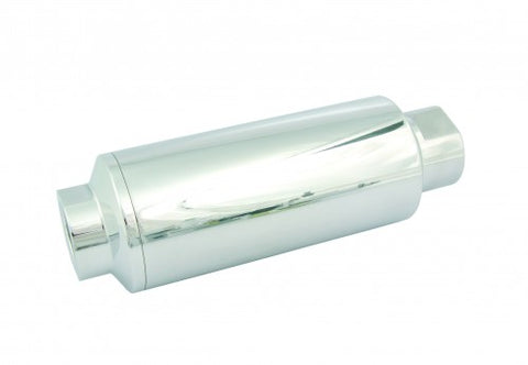 Filter, In-Line, 10-m Fabric Element, ORB-12 Port, Nickel-Chrome, 2-1/2in OD, PLATINUM SERIES