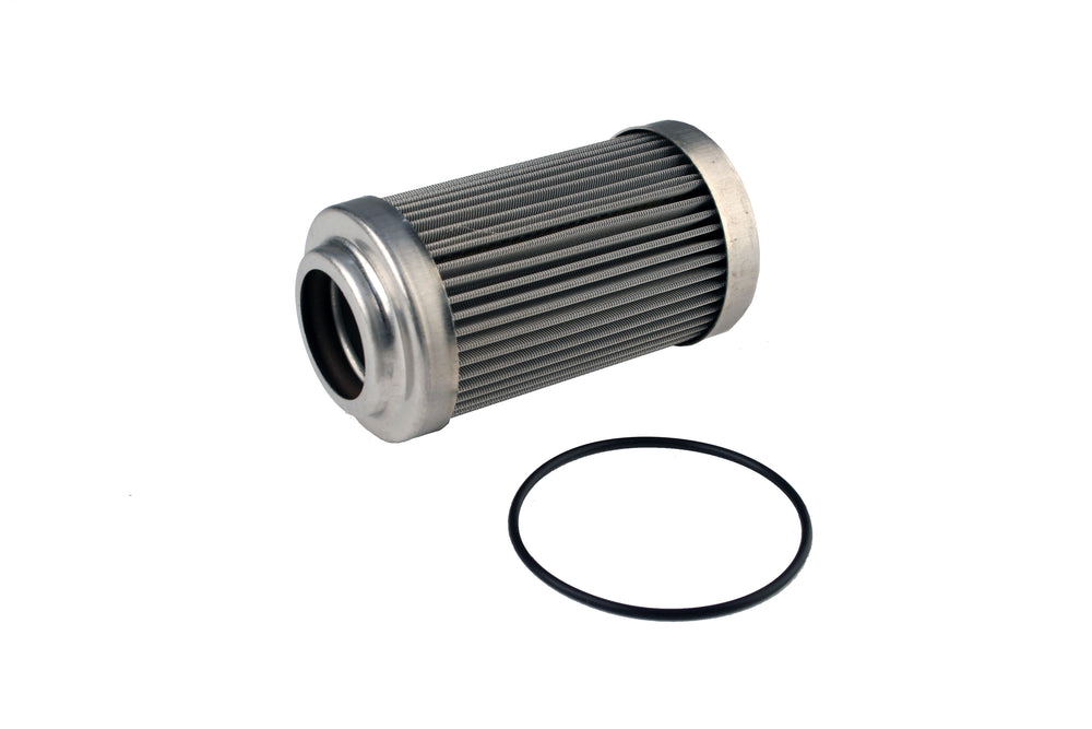 Fuel Filter, Bulkhead, AN-12, 100 Micron Stainless Steel.