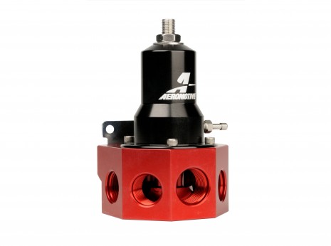 Belt Drive EFI Regulator, 30-120 psi, .500 Valve, 4x AN-08 & AN-10 inlets, AN-10 Bypass