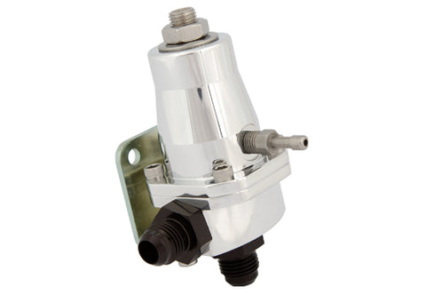 Compact EFI Regulator, Billet, Adjustable, EFI, (1) AN-6 male inlet and return PLATINUM SERIES